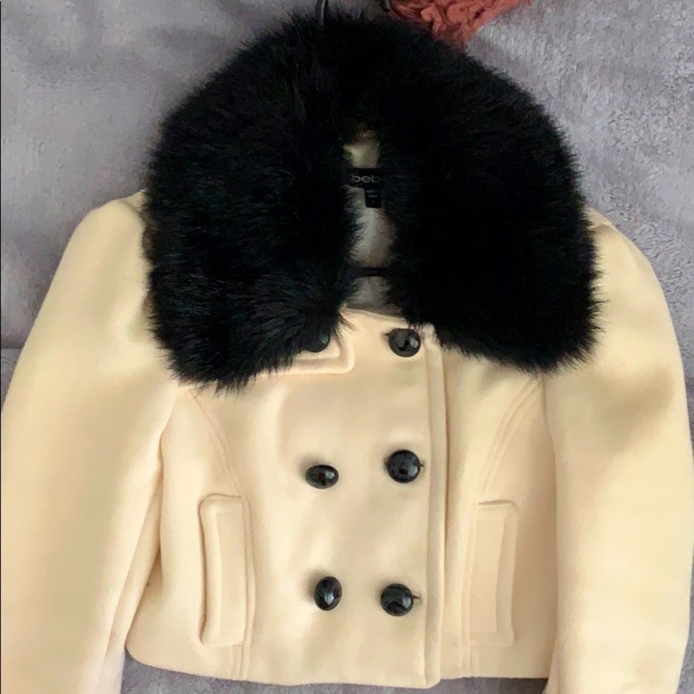 Bebe cropped jacket